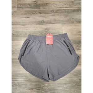 Tenjoy Athletic Quick-Dry Running Shorts NWT Zip Pockets Lined inside Size M‎